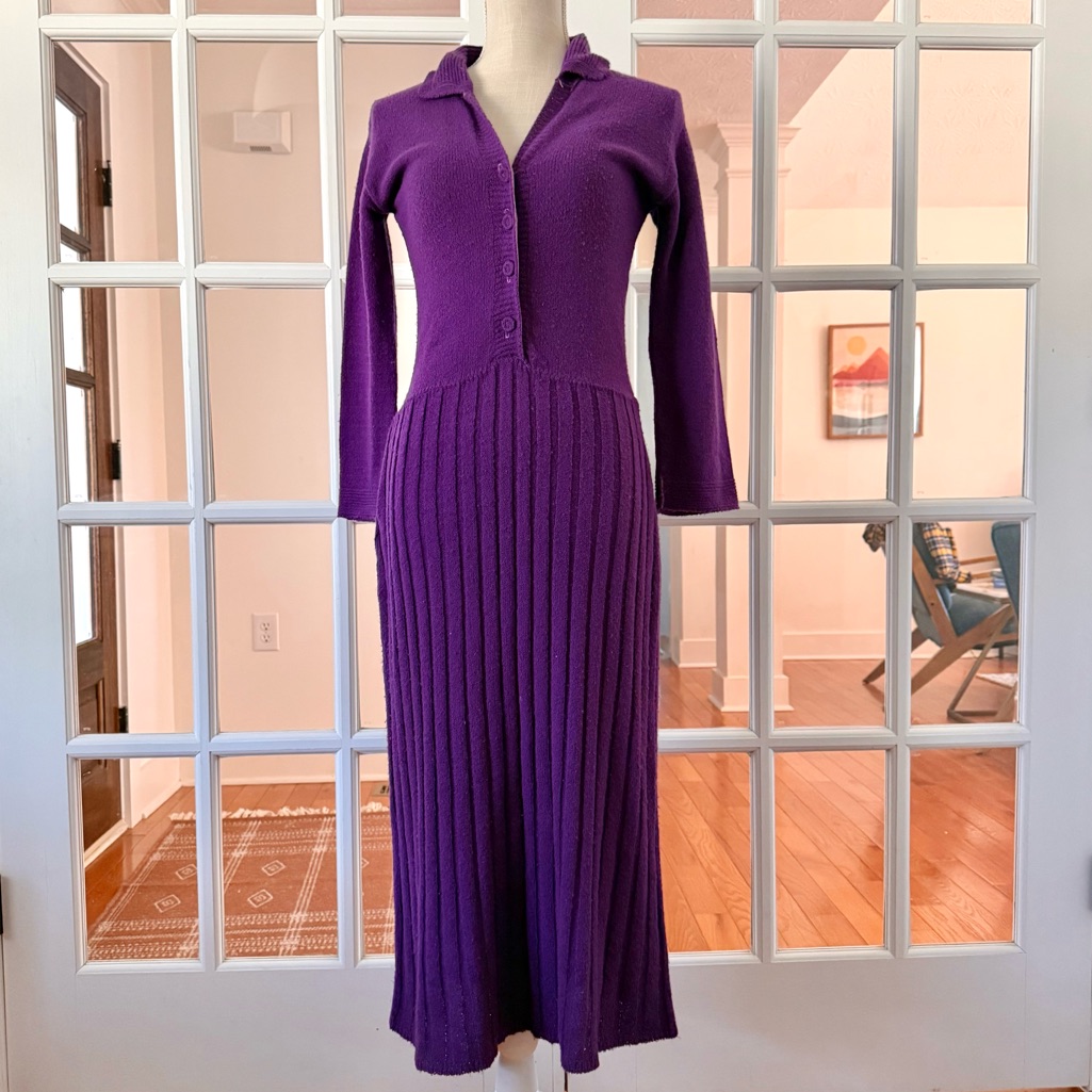 Vintage Barbara Carol Sweater Dress